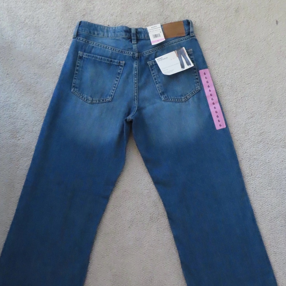 Aeropostale High Rise Wide Leg Jeans